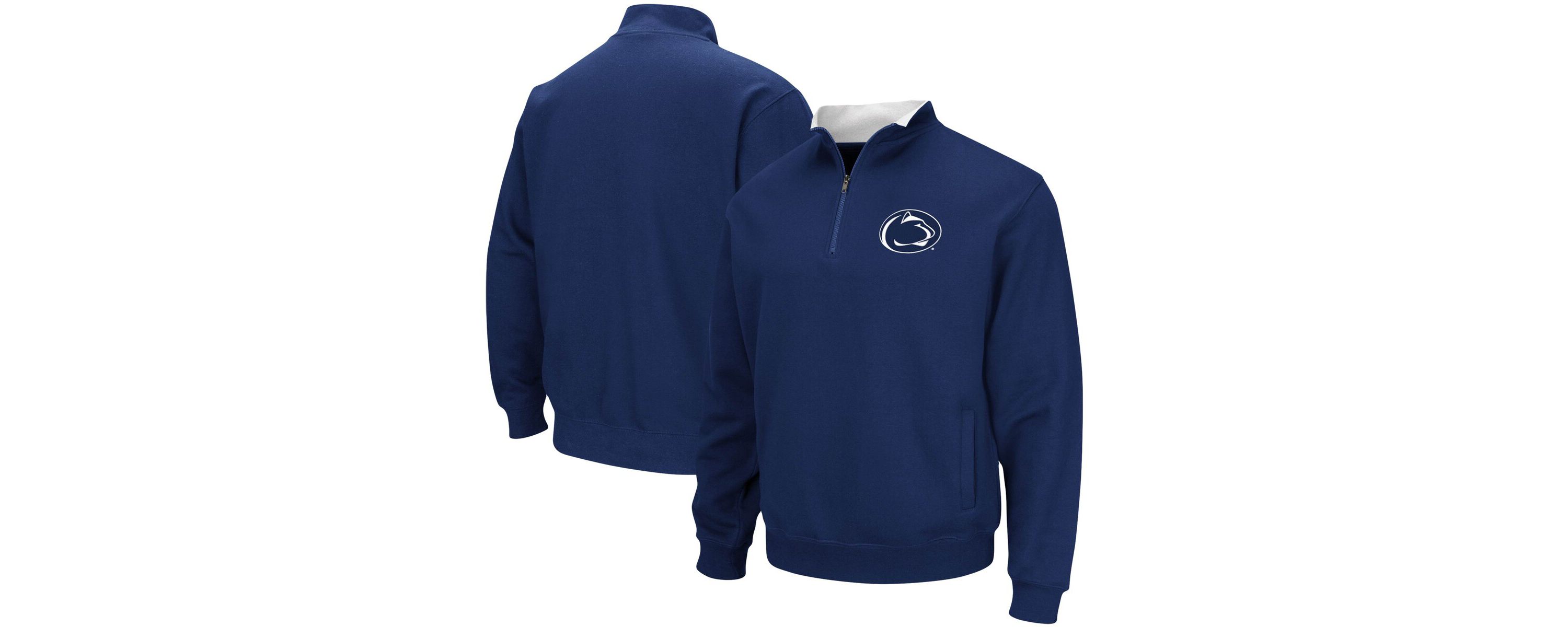 NCAA Penn State Nittany Lions Big & Tall Tortugas Quarter-Zip Jacket
