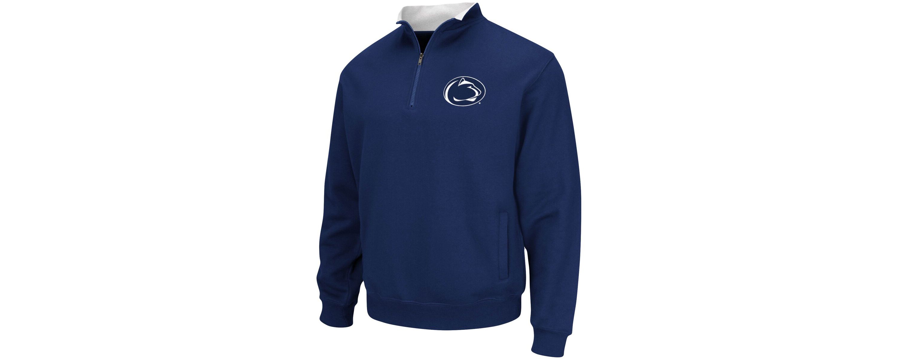 NCAA Penn State Nittany Lions Big & Tall Tortugas Quarter-Zip Jacket