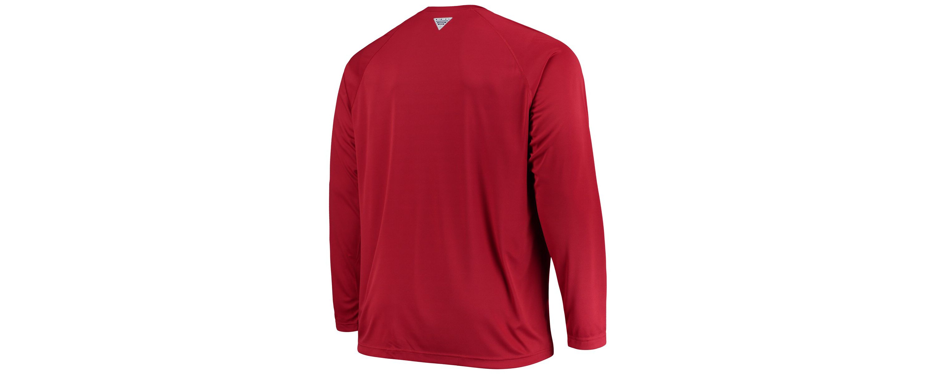 NCAA Oklahoma Sooners Big & Tall Terminal Tackle Raglan Omni-Shade Long Sleeve T-Shirt