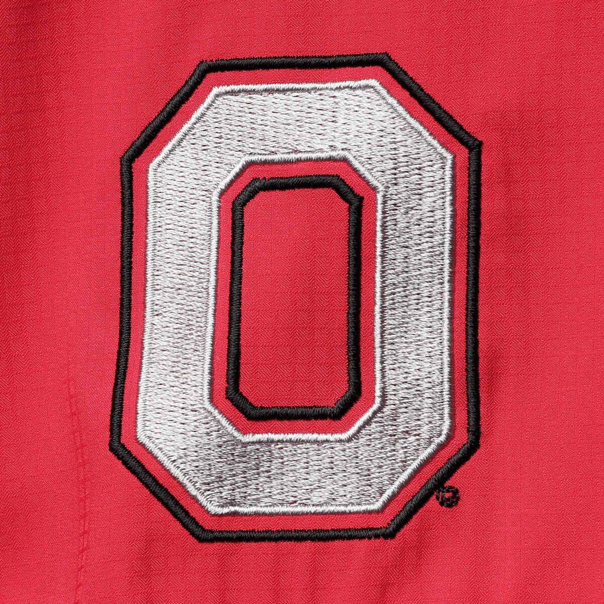 NCAA Ohio State Buckeyes Tamiami Omni-Shade Button-Down Shirt