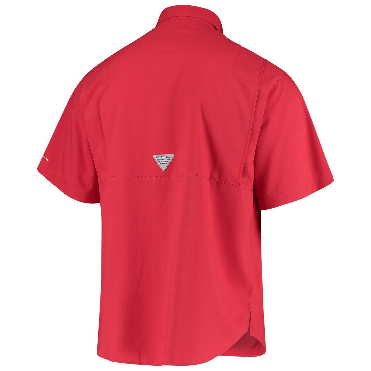 NCAA Ohio State Buckeyes Tamiami Omni-Shade Button-Down Shirt