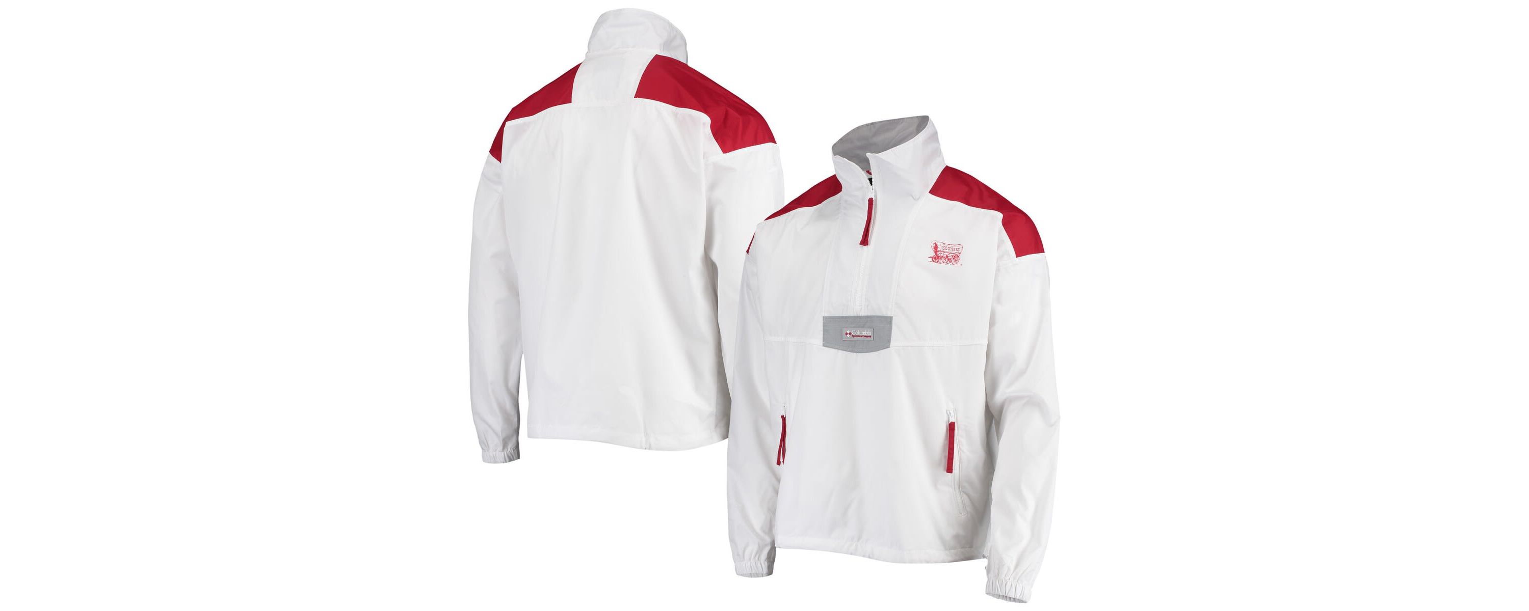 NCAA Oklahoma Sooners Santa Ana Anorak Quarter-Zip Jacket