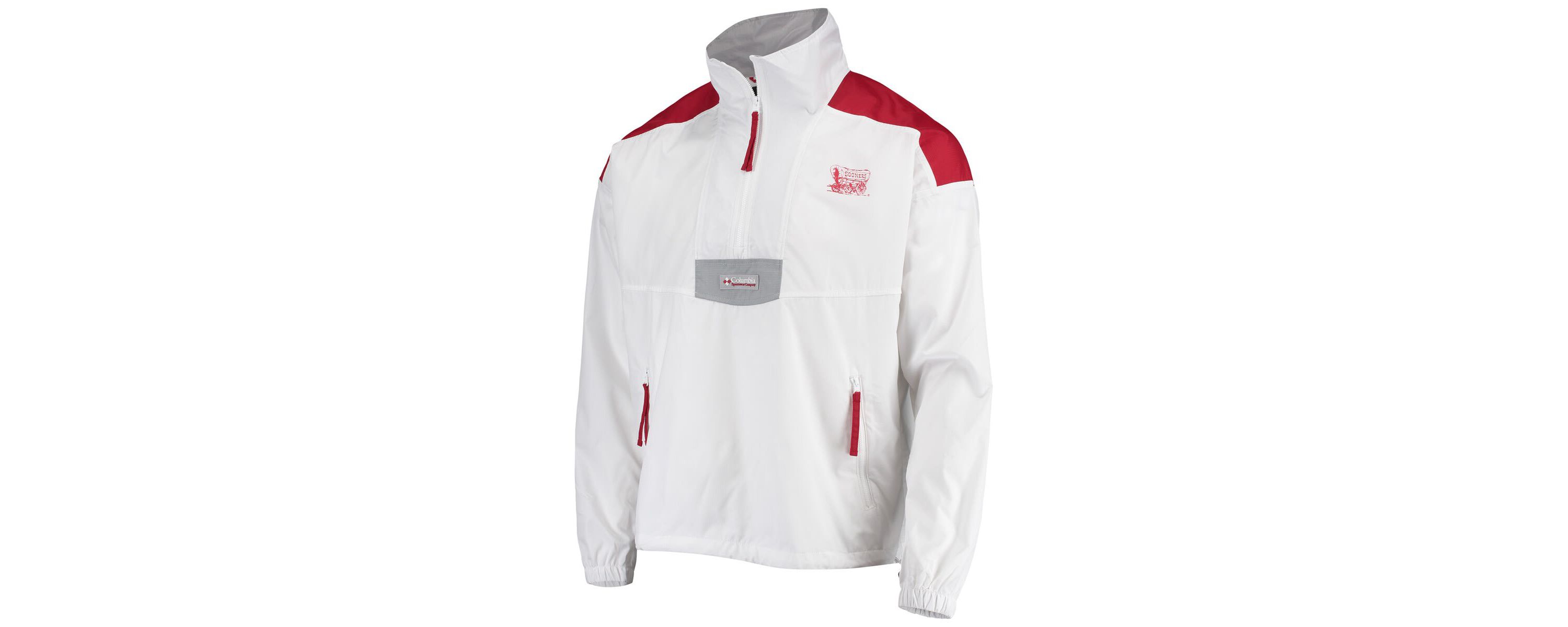 NCAA Oklahoma Sooners Santa Ana Anorak Quarter-Zip Jacket