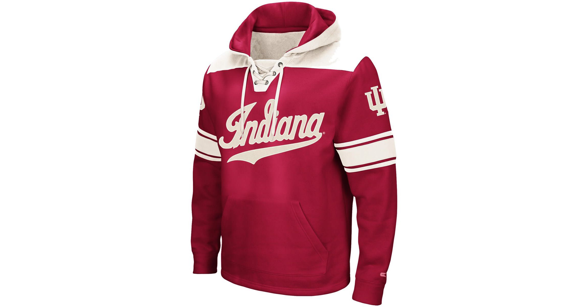 NCAA Indiana Hoosiers 2.0 Lace-Up Pullover Hoodie