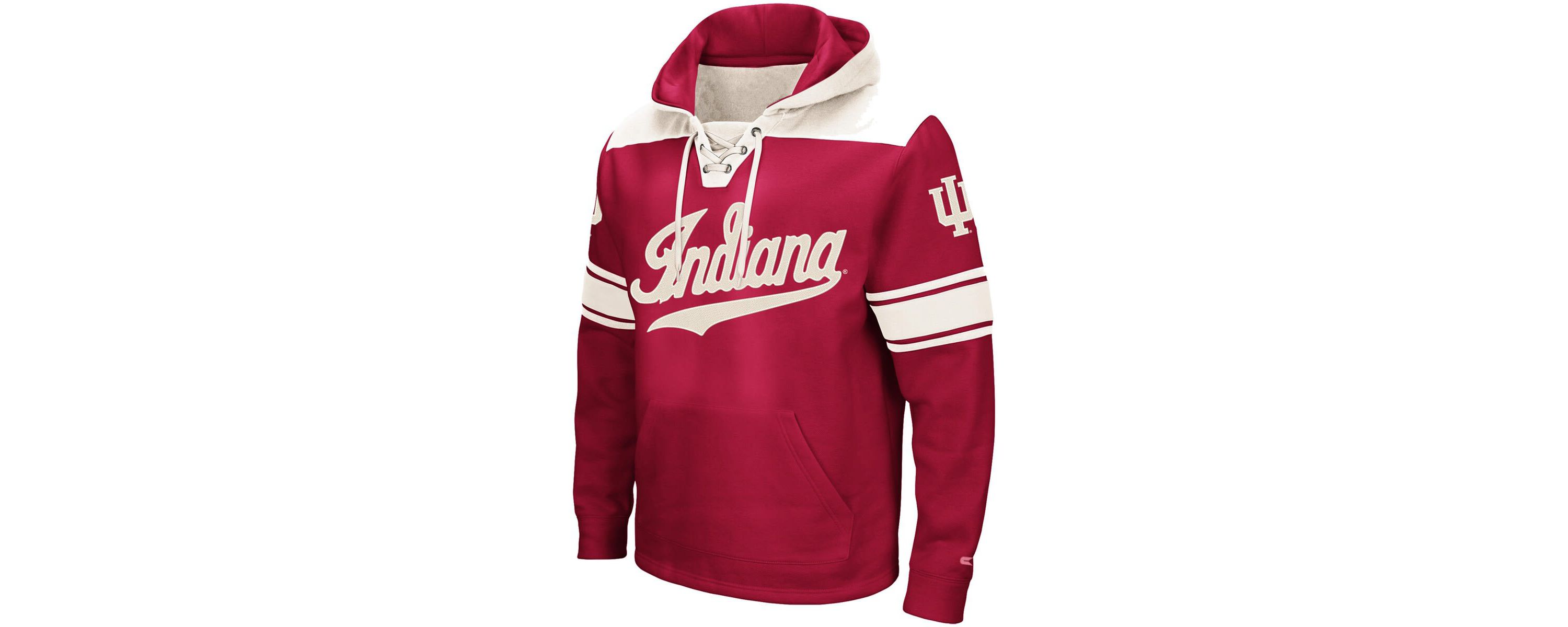 NCAA Indiana Hoosiers 2.0 Lace-Up Pullover Hoodie