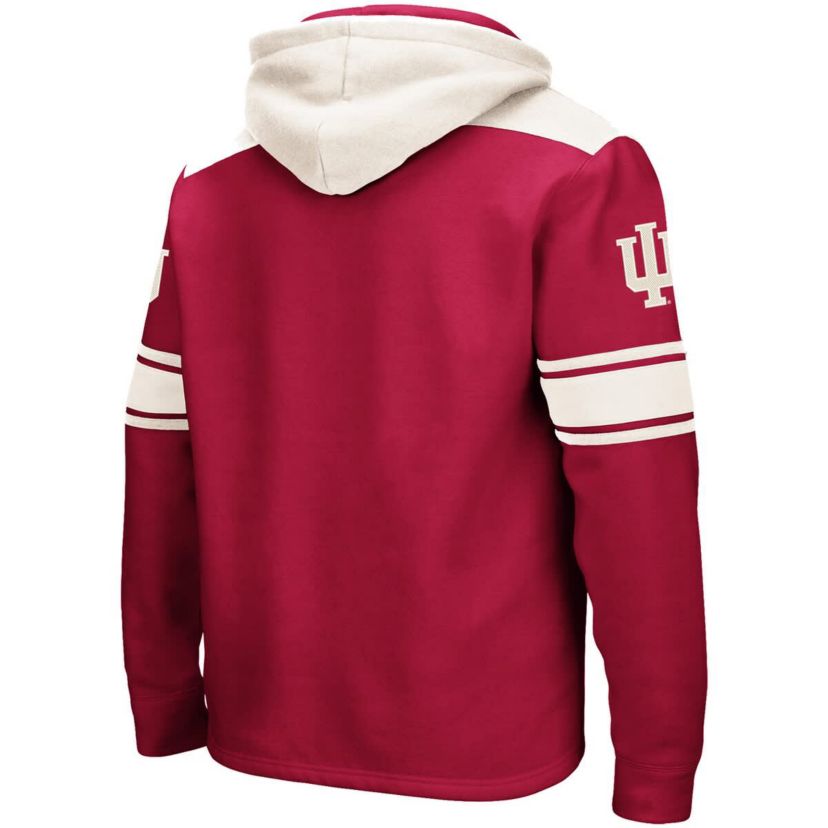 NCAA Indiana Hoosiers 2.0 Lace-Up Pullover Hoodie