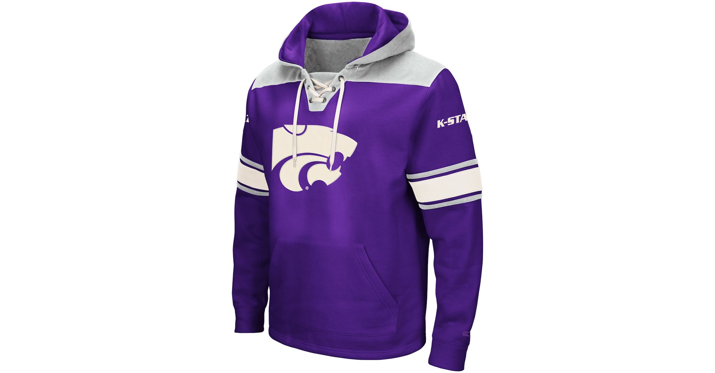 NCAA Kansas State Wildcats 2.0 Lace-Up Pullover Hoodie