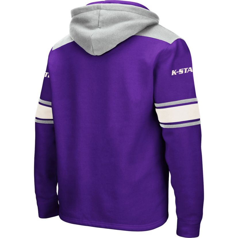 NCAA Kansas State Wildcats 2.0 Lace-Up Pullover Hoodie