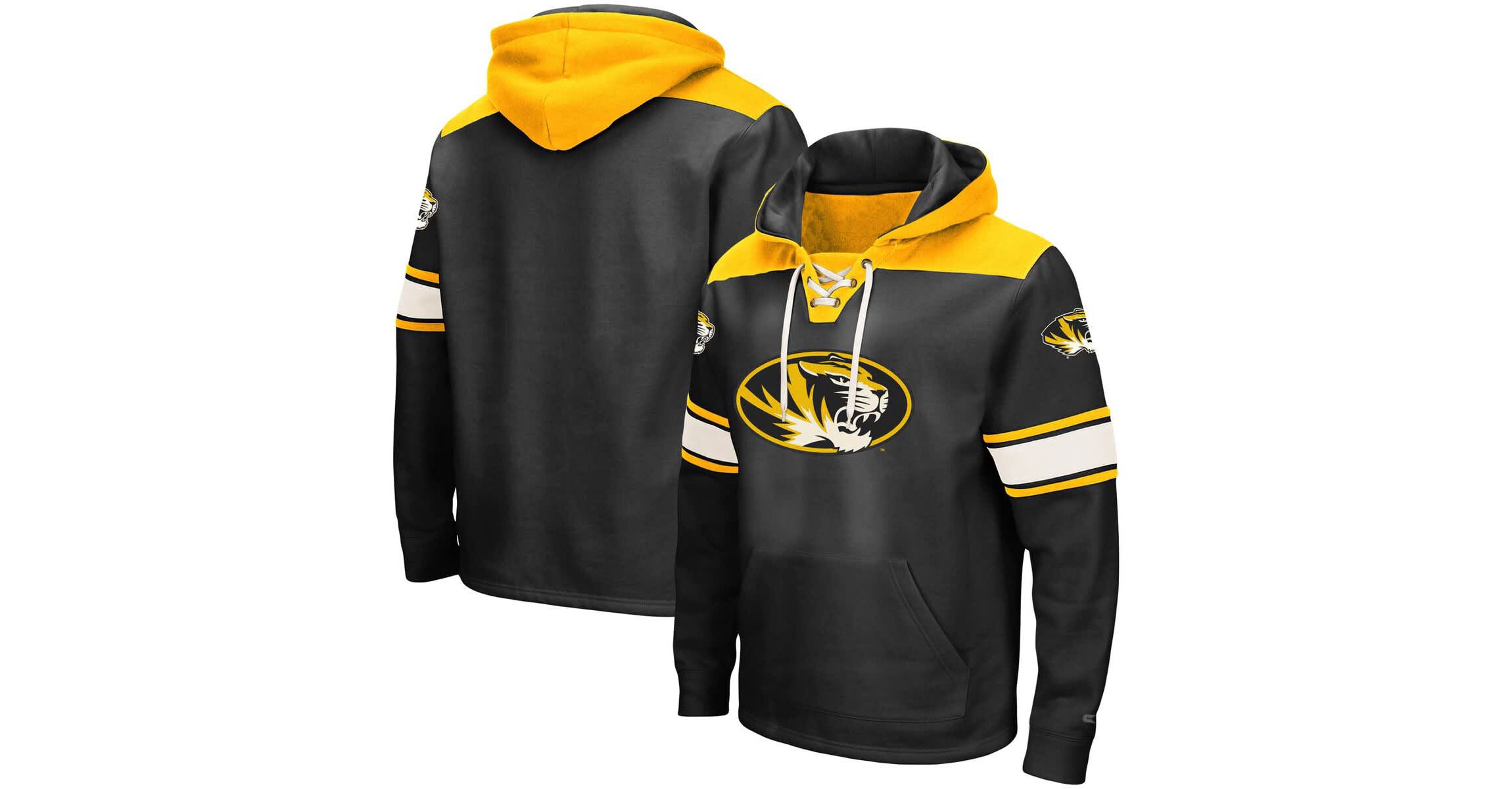 NCAA Missouri Tigers 2.0 Lace-Up Pullover Hoodie
