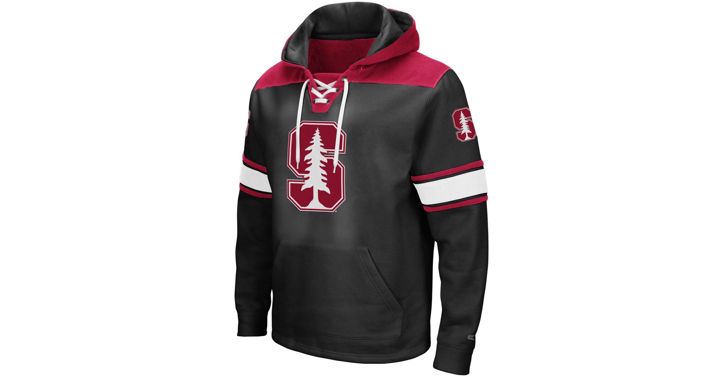 Stanford Cardinal NCAA Stanford 2.0 Lace-Up Pullover Hoodie