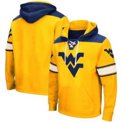 NCAA West Virginia Mountaineers 2.0 Lace-Up Pullover Hoodie