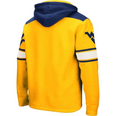 NCAA West Virginia Mountaineers 2.0 Lace-Up Pullover Hoodie