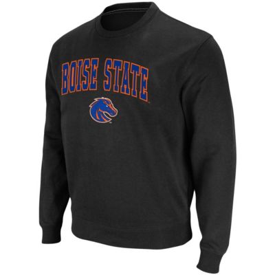 NCAA Boise State Broncos Arch & Logo Tackle Twill Pullover Sweatshirt