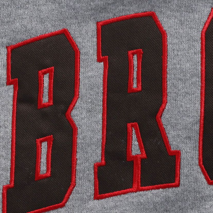 Brown Bears NCAA ed Bears Arch & Logo Tackle Twill Pullover Sweatshirt