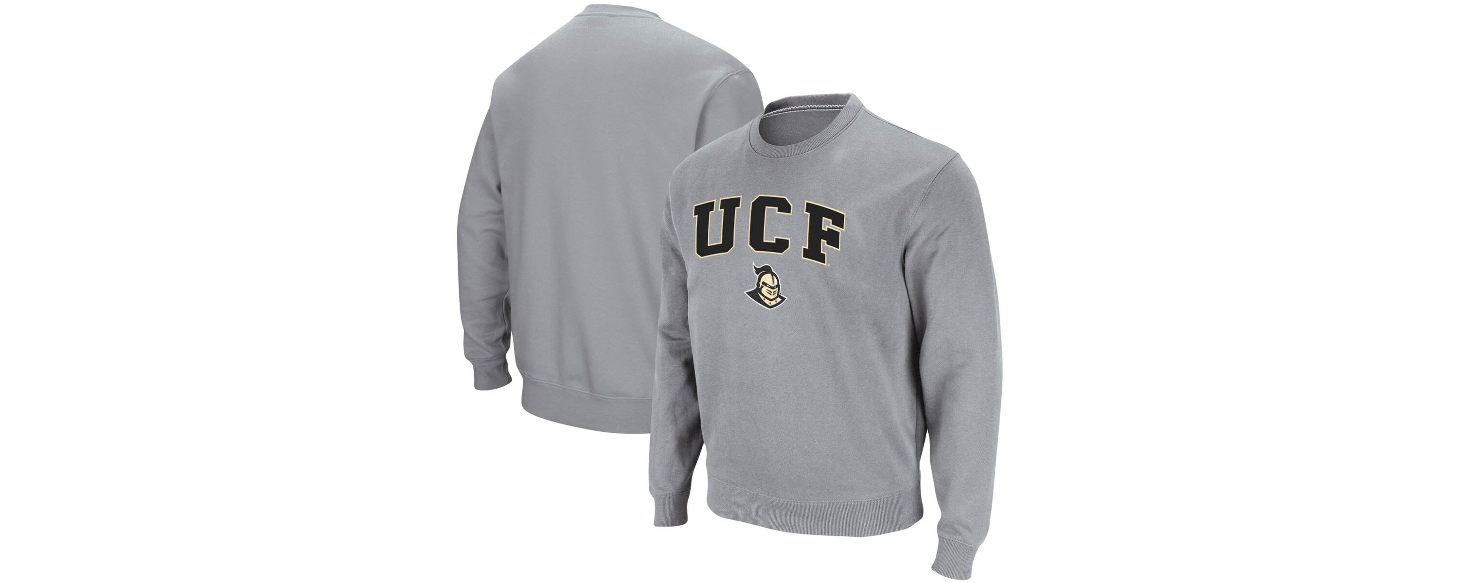 NCAA ed UCF Knights Arch & Logo Tackle Twill Pullover Sweatshirt