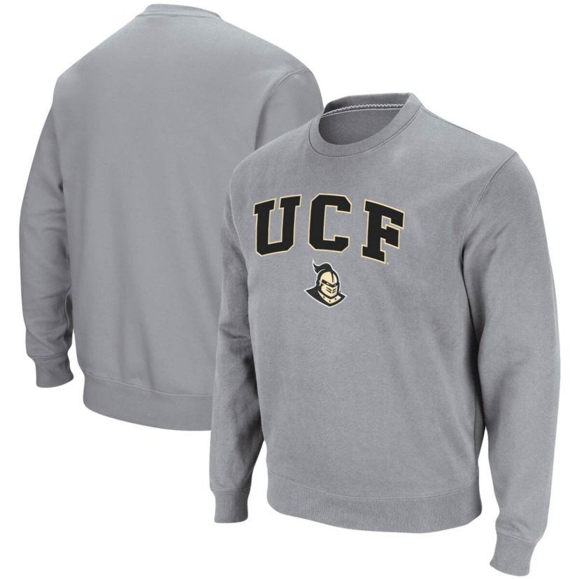 NCAA ed UCF Knights Arch & Logo Tackle Twill Pullover Sweatshirt