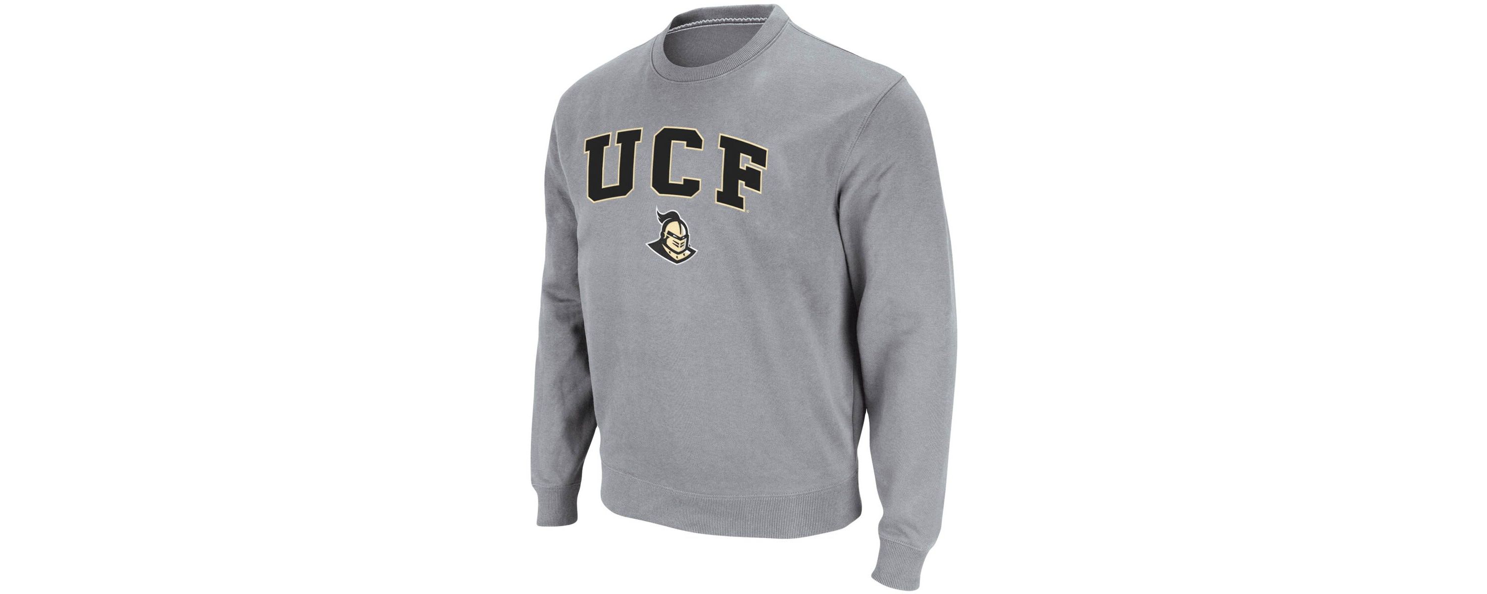 NCAA ed UCF Knights Arch & Logo Tackle Twill Pullover Sweatshirt