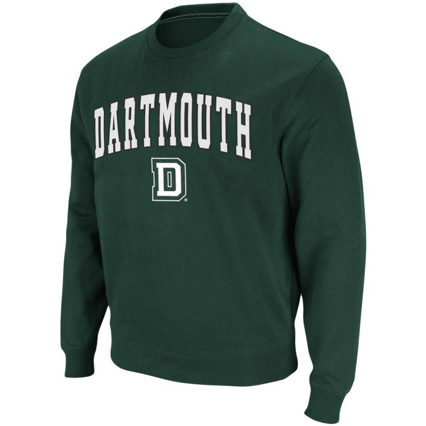 Dartmouth Big Green NCAA Dartmouth Big Arch & Logo Tackle Twill Pullover Sweatshirt