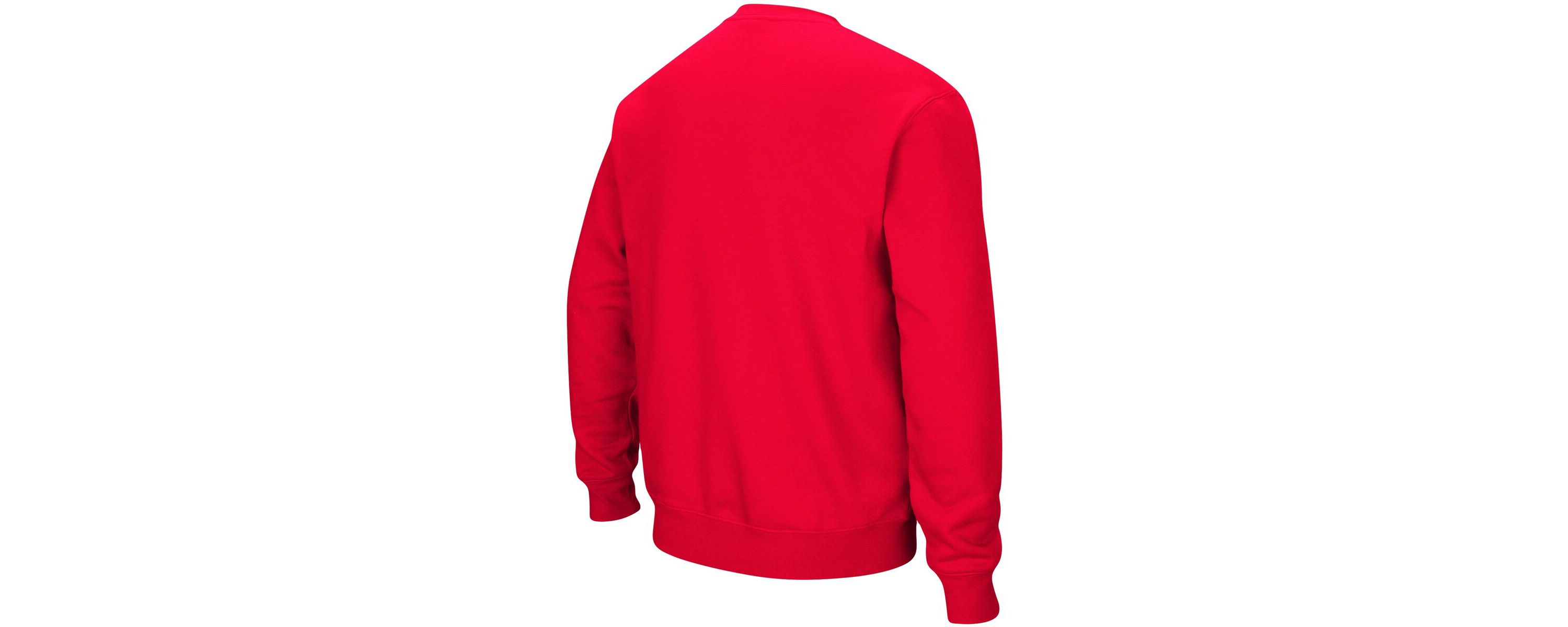 Gonzaga University Bulldogs NCAA Gonzaga Bulldogs Arch & Logo Tackle Twill Pullover Sweatshirt
