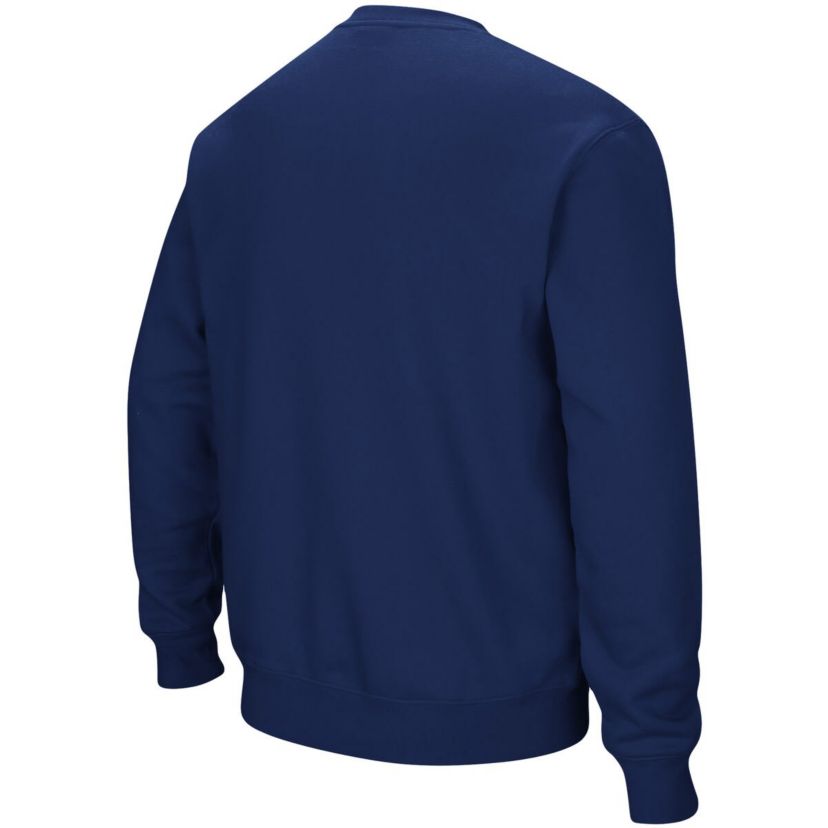 NCAA Rice Owls Arch & Logo Tackle Twill Pullover Sweatshirt