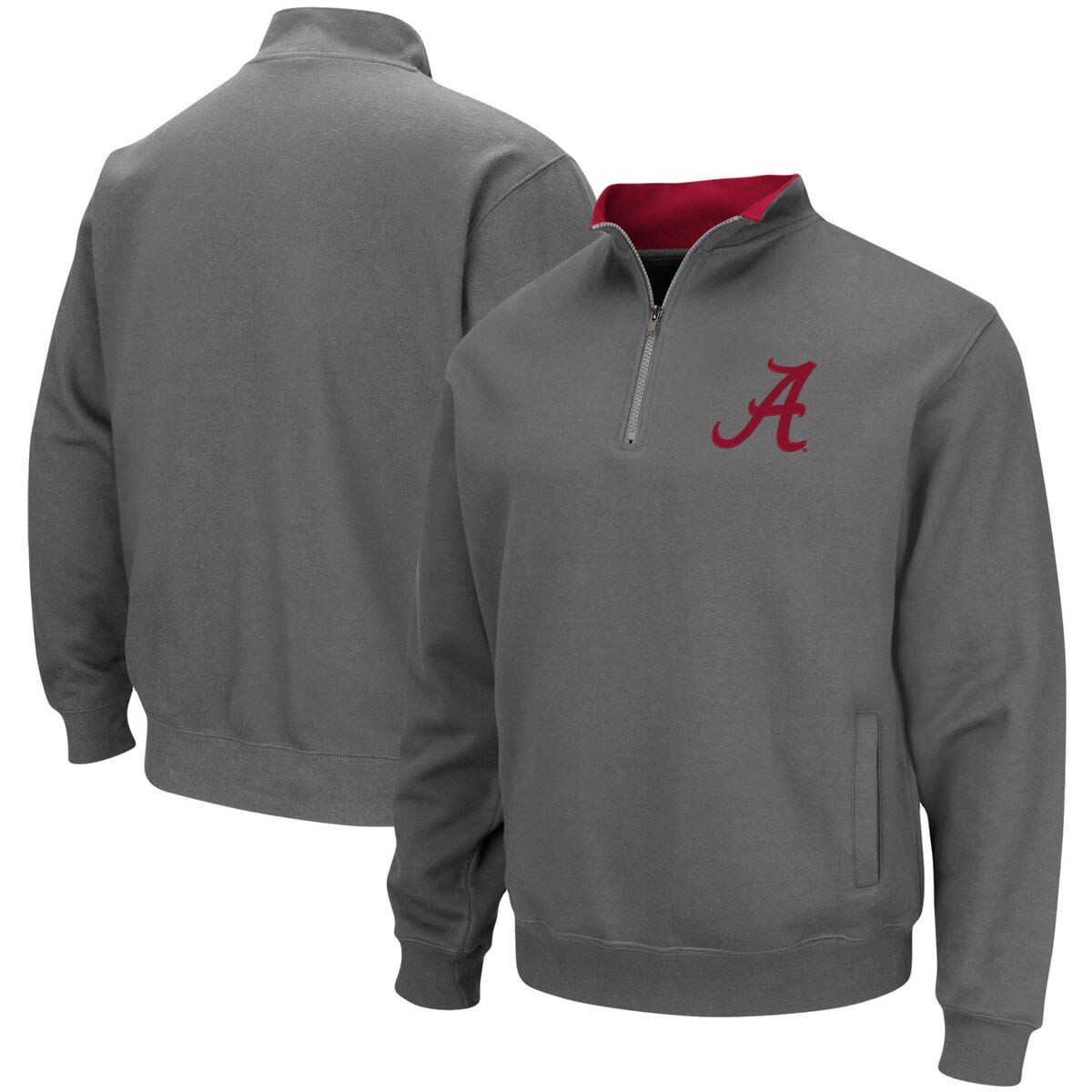 Alabama Crimson Tide NCAA Alabama Tide Tortugas Logo Quarter-Zip Pullover Jacket