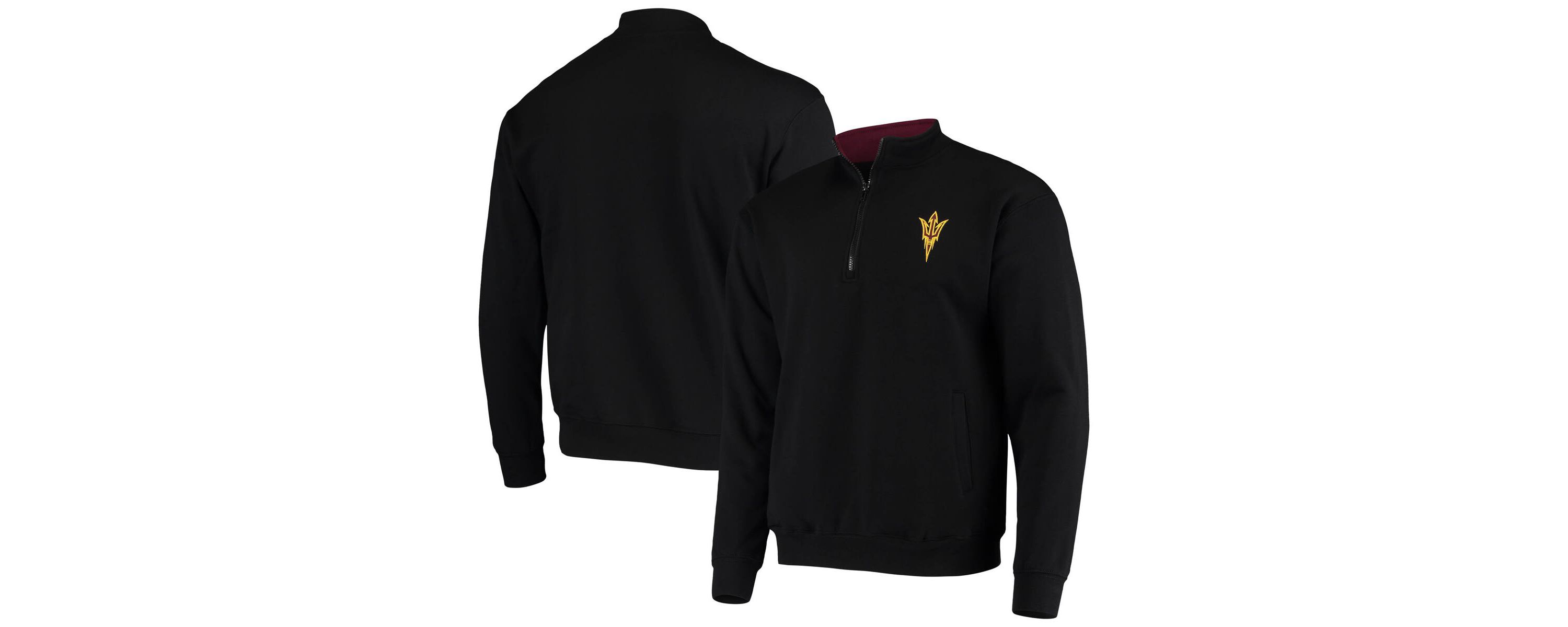 NCAA Arizona State Sun Devils Tortugas Logo Quarter-Zip Jacket