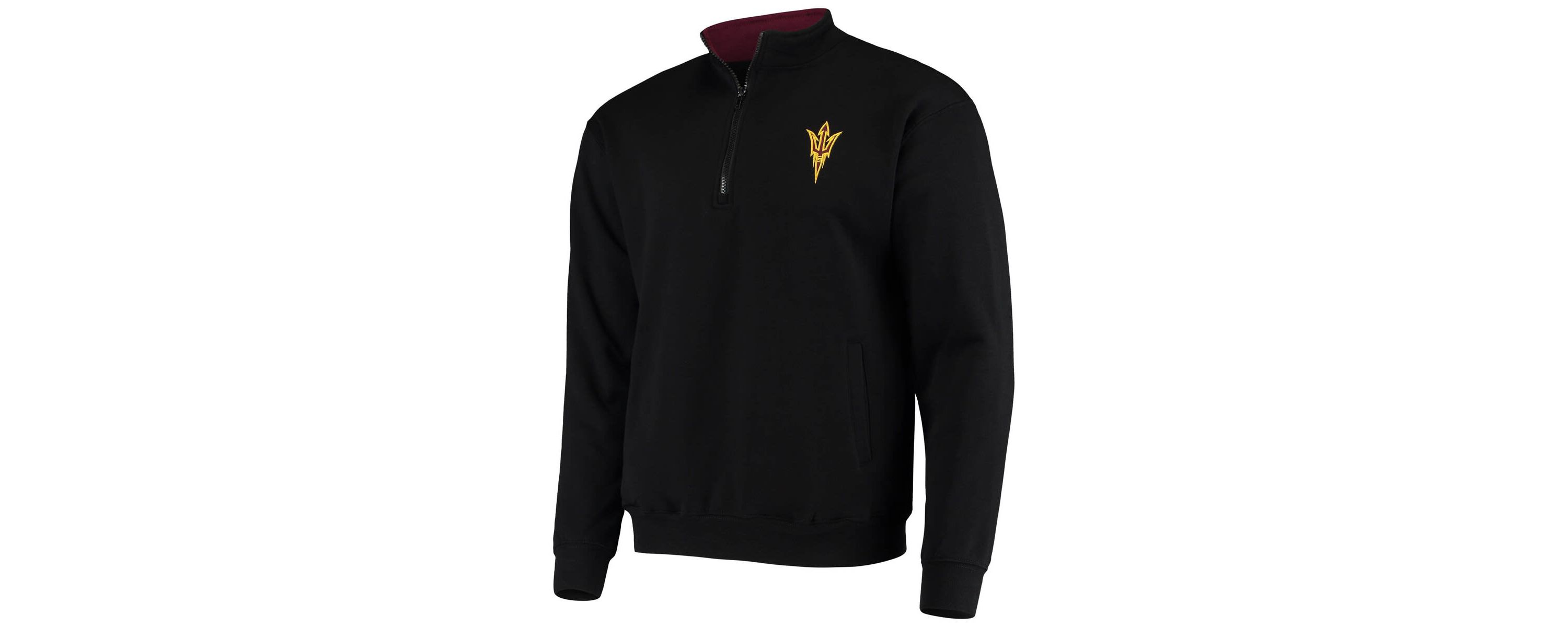 NCAA Arizona State Sun Devils Tortugas Logo Quarter-Zip Jacket