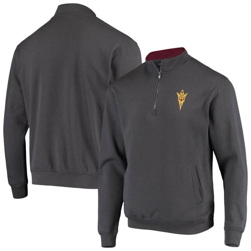 NCAA Arizona State Sun Devils Tortugas Logo Quarter-Zip Jacket