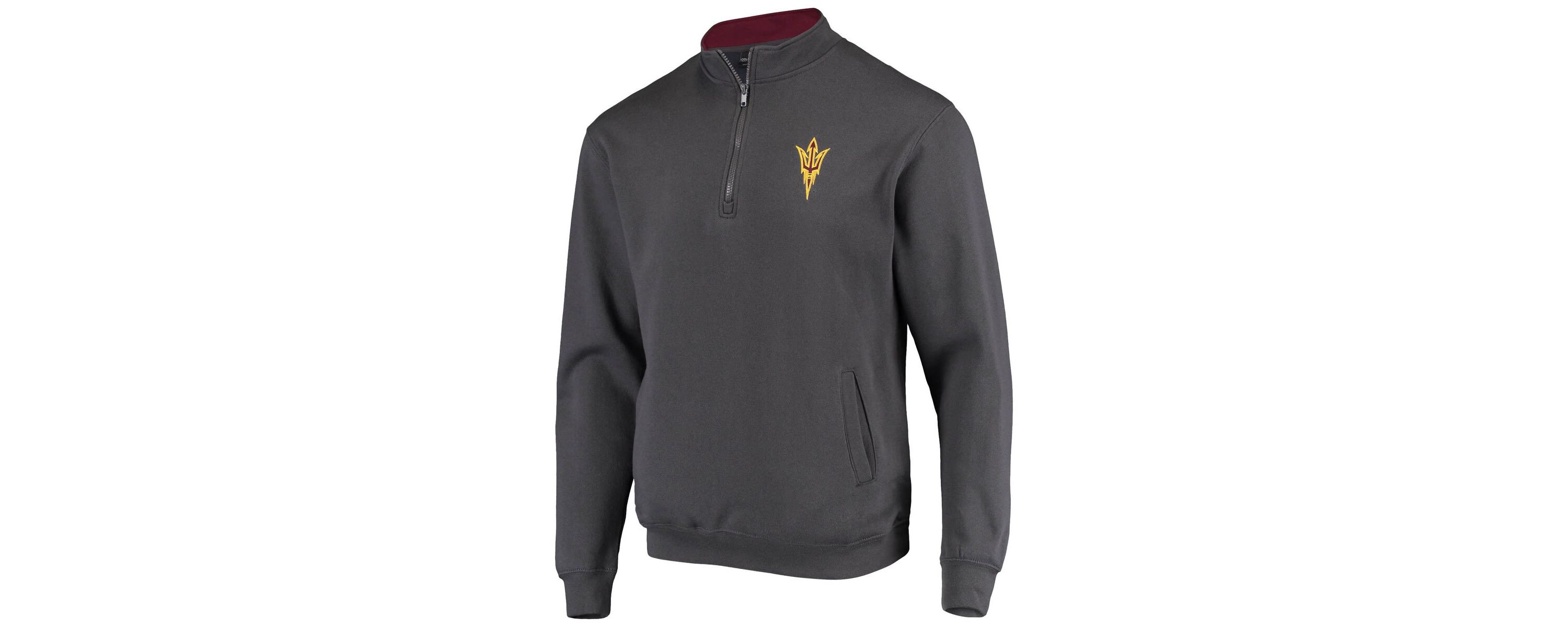NCAA Arizona State Sun Devils Tortugas Logo Quarter-Zip Jacket