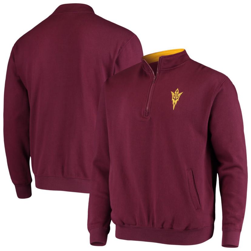 NCAA Arizona State Sun Devils Tortugas Logo Quarter-Zip Jacket