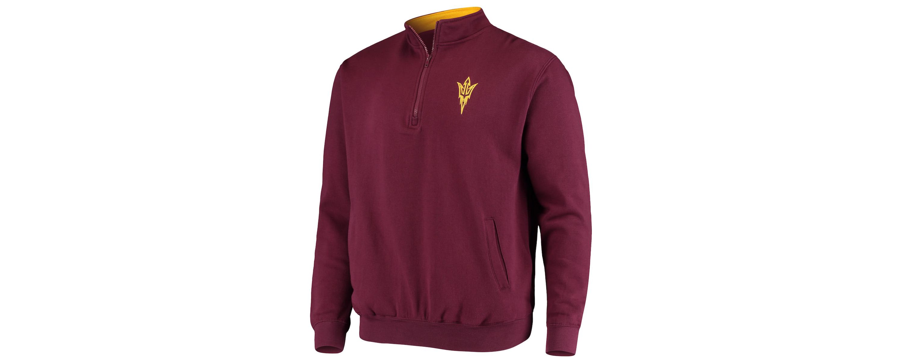NCAA Arizona State Sun Devils Tortugas Logo Quarter-Zip Jacket
