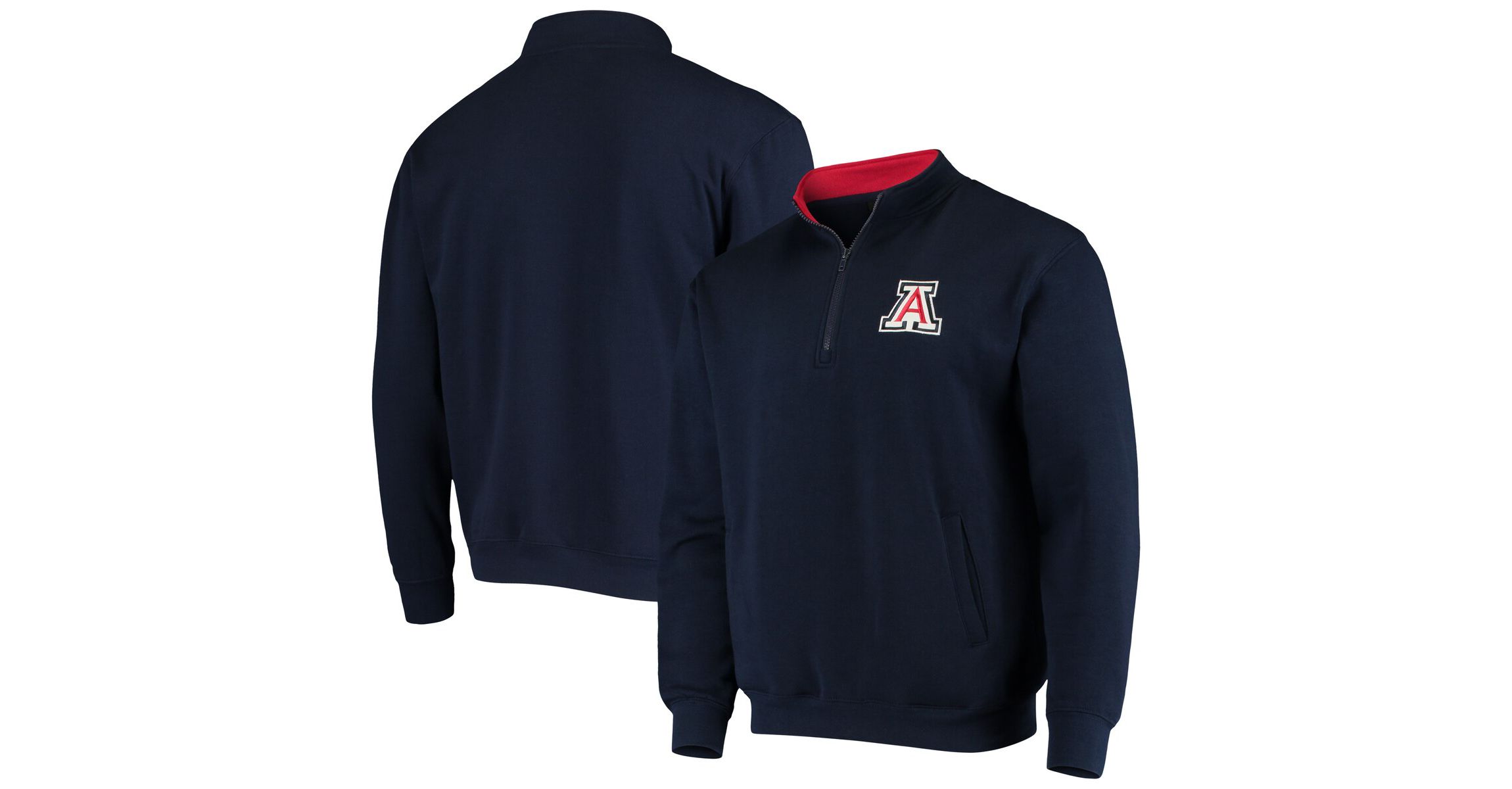 NCAA Arizona Wildcats Tortugas Logo Quarter-Zip Jacket