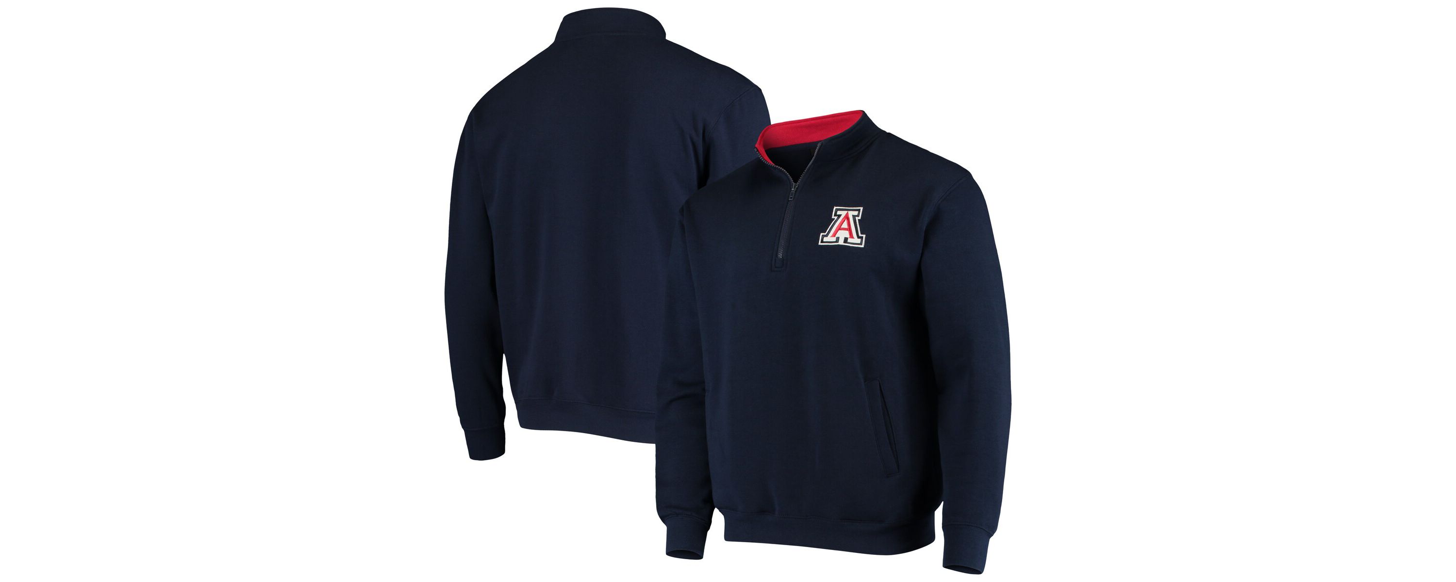 NCAA Arizona Wildcats Tortugas Logo Quarter-Zip Jacket