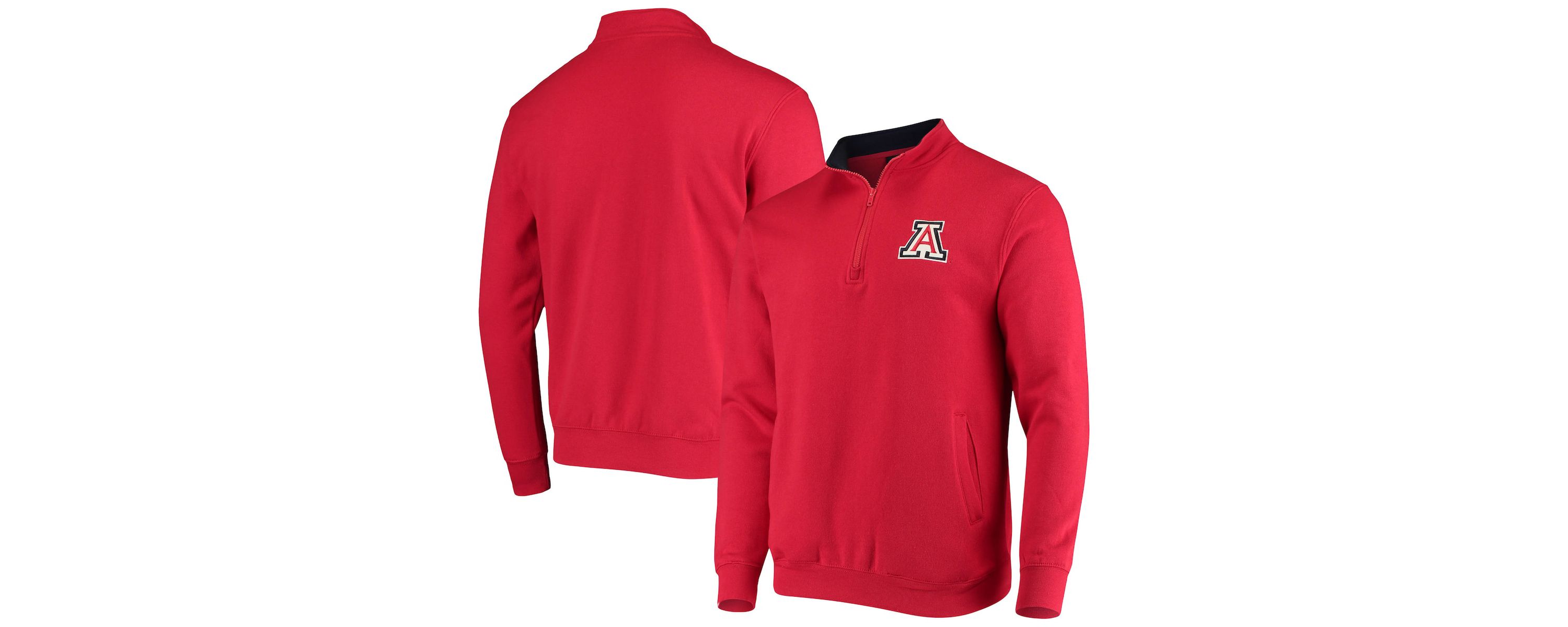 NCAA Arizona Wildcats Tortugas Logo Quarter-Zip Jacket