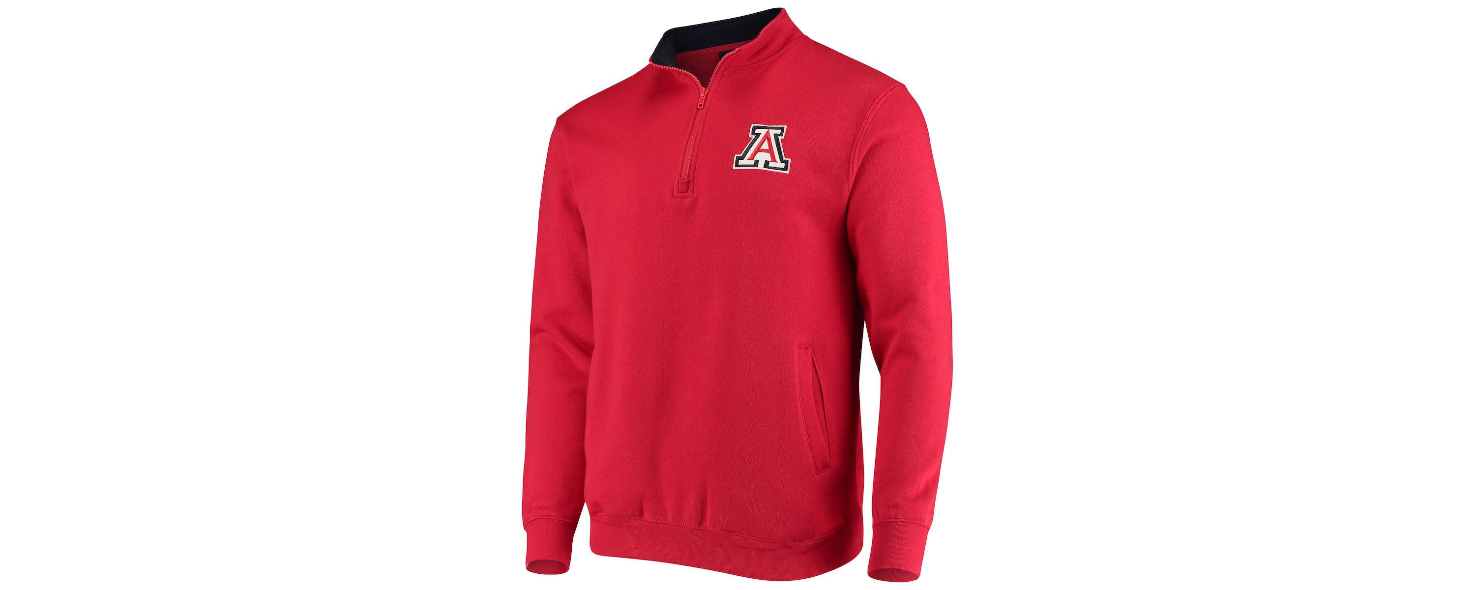 NCAA Arizona Wildcats Tortugas Logo Quarter-Zip Jacket