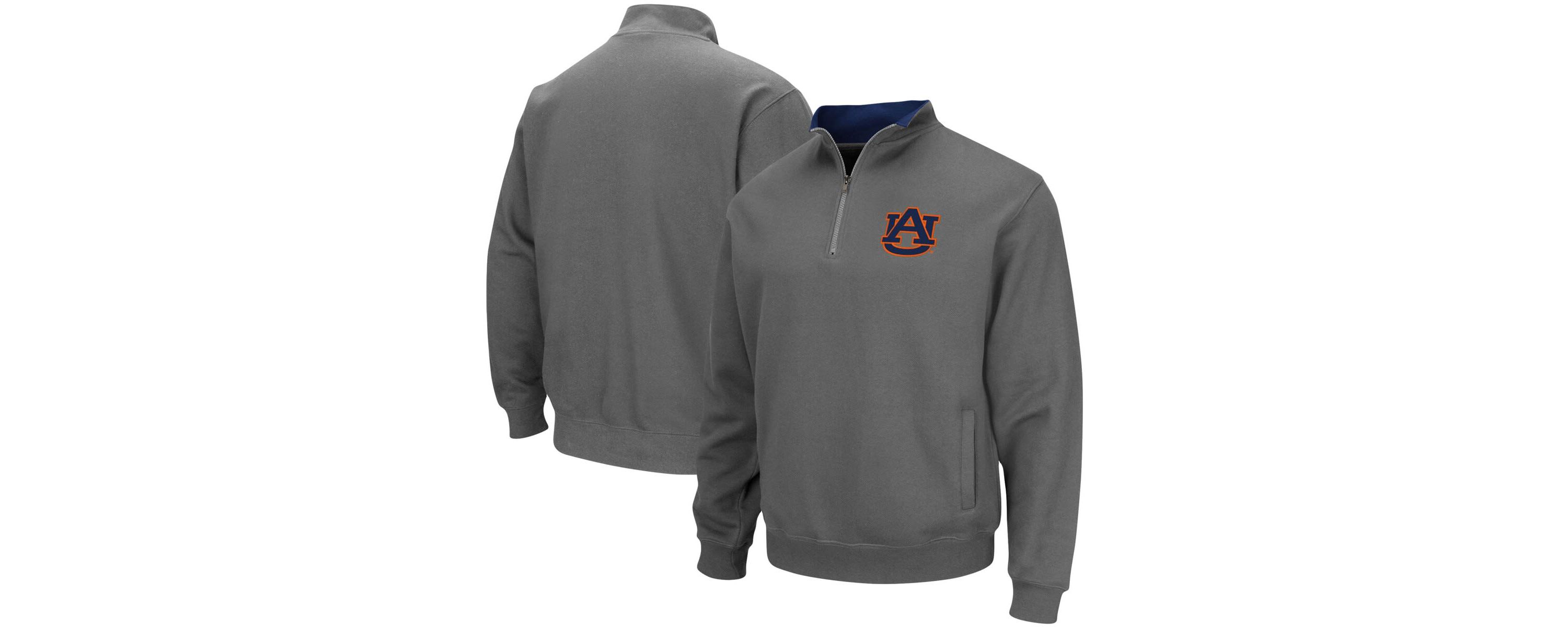 NCAA Auburn Tigers Tortugas Logo Quarter-Zip Pullover Jacket