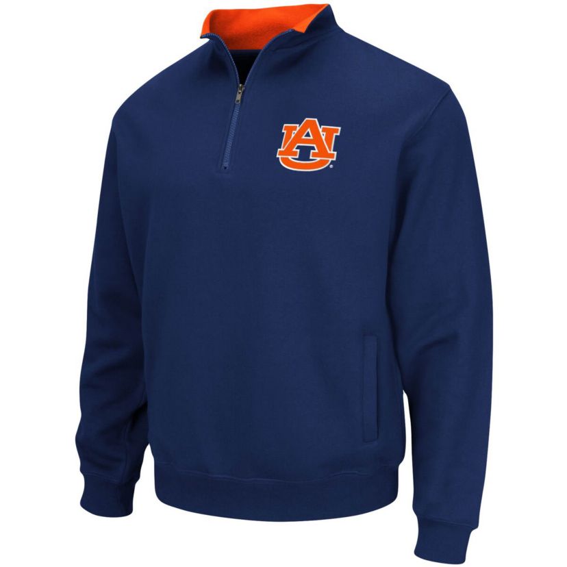 NCAA Auburn Tigers Tortugas Logo Quarter-Zip Pullover Jacket