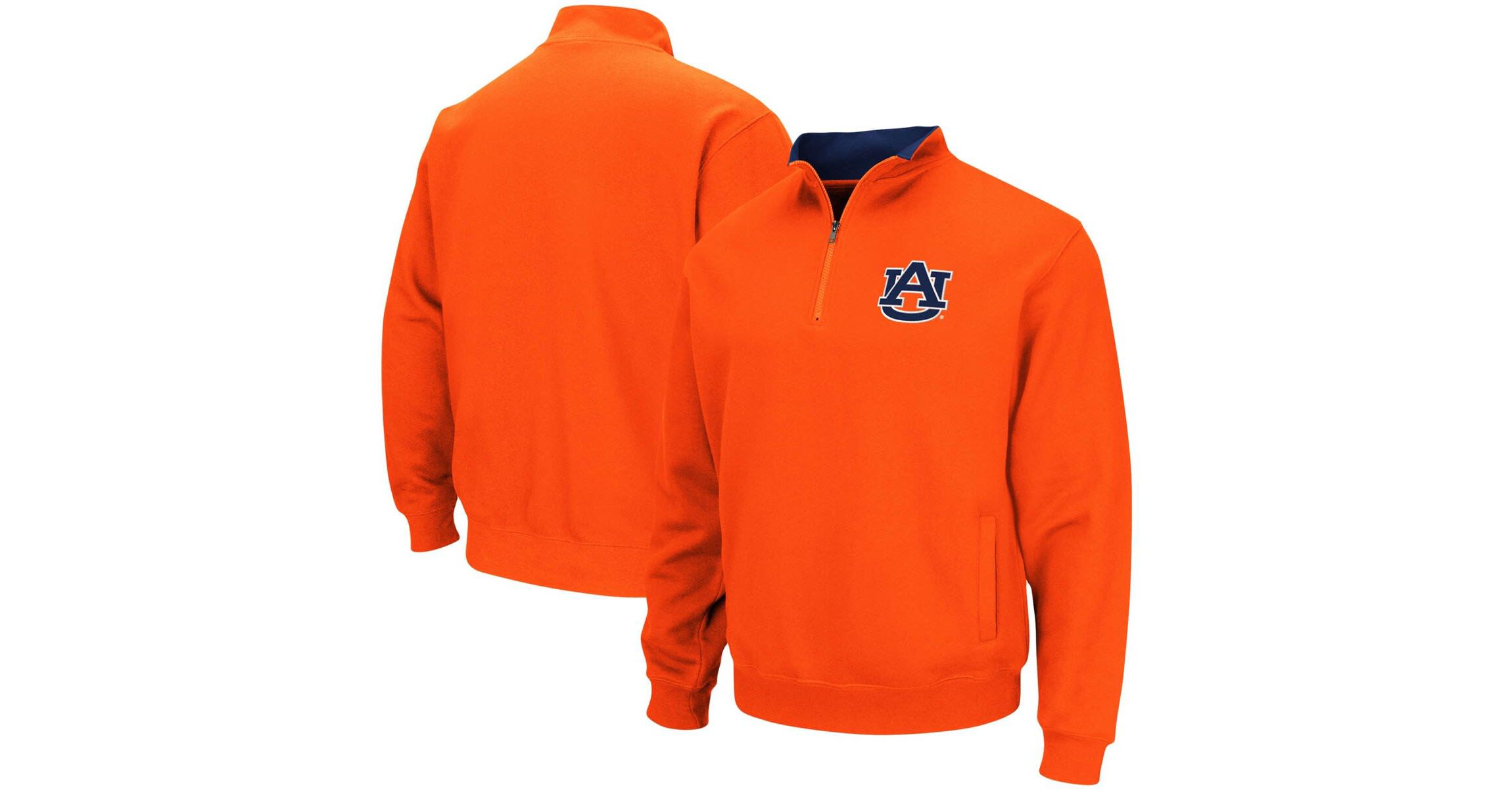 NCAA Auburn Tigers Tortugas Logo Quarter-Zip Pullover Jacket