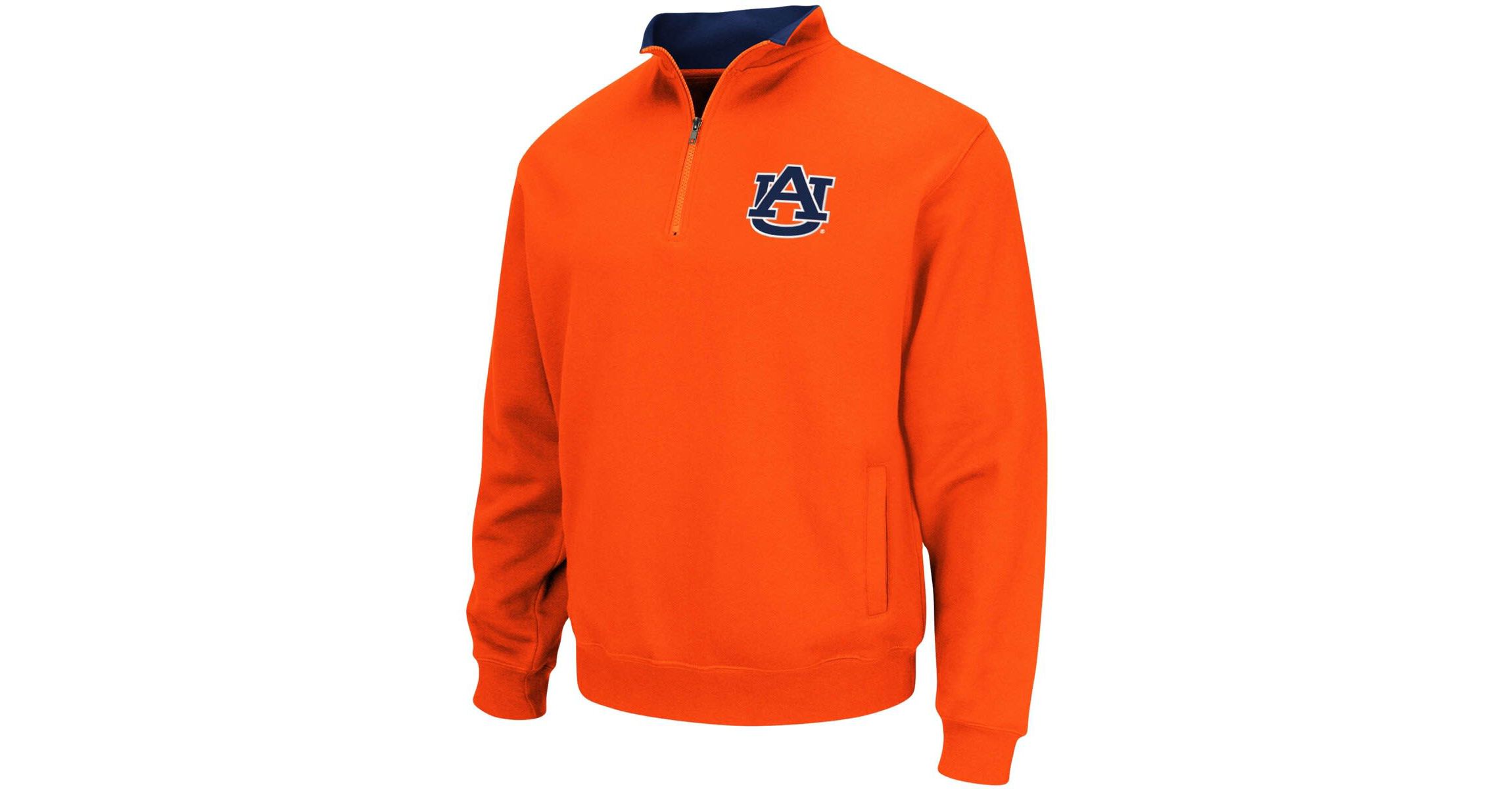 NCAA Auburn Tigers Tortugas Logo Quarter-Zip Pullover Jacket