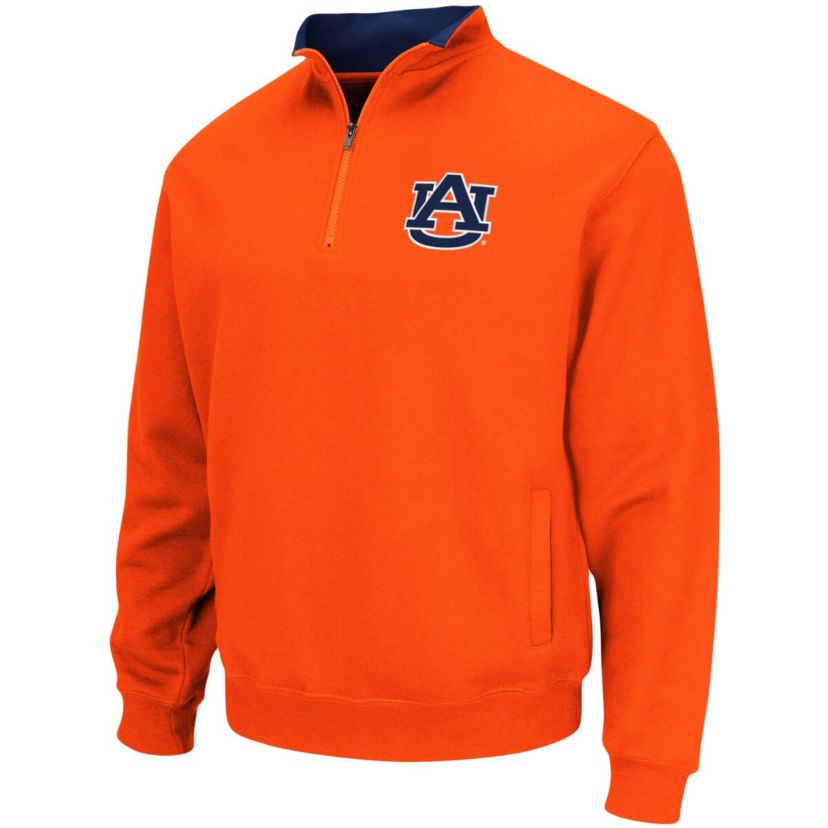 NCAA Auburn Tigers Tortugas Logo Quarter-Zip Pullover Jacket