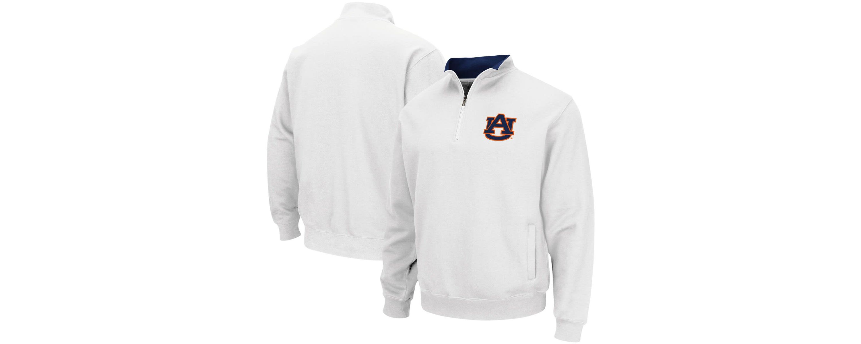 NCAA Auburn Tigers Tortugas Logo Quarter-Zip Pullover Jacket