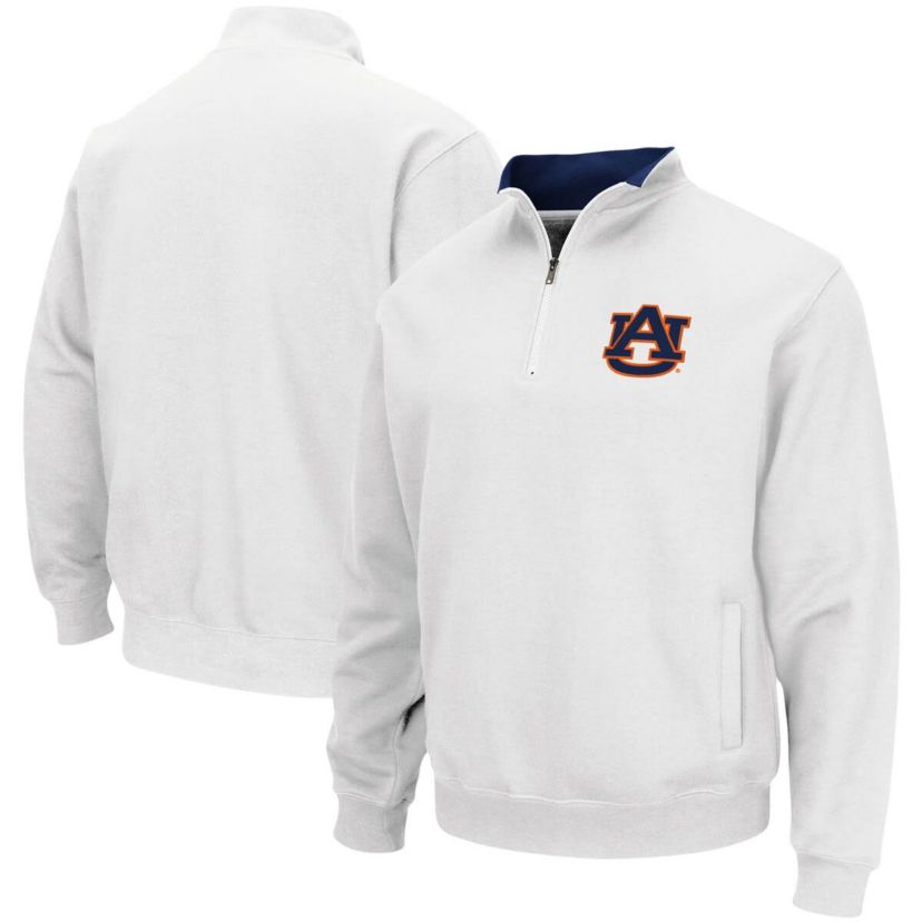 NCAA Auburn Tigers Tortugas Logo Quarter-Zip Pullover Jacket
