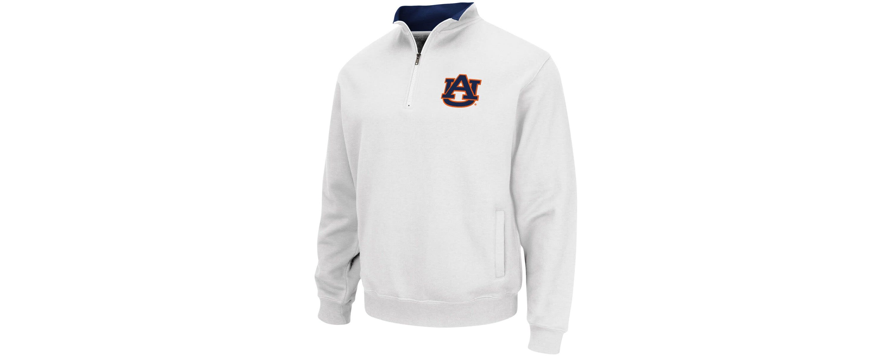 NCAA Auburn Tigers Tortugas Logo Quarter-Zip Pullover Jacket
