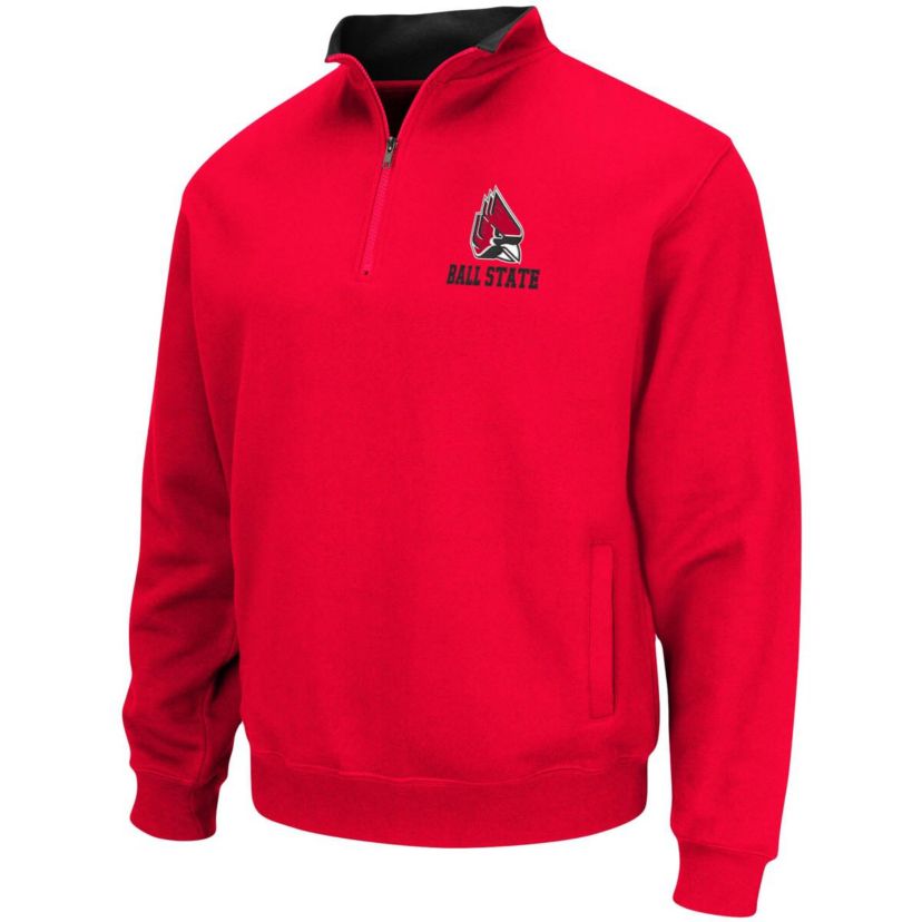 NCAA Ball State Cardinals Tortugas Logo Quarter-Zip Jacket