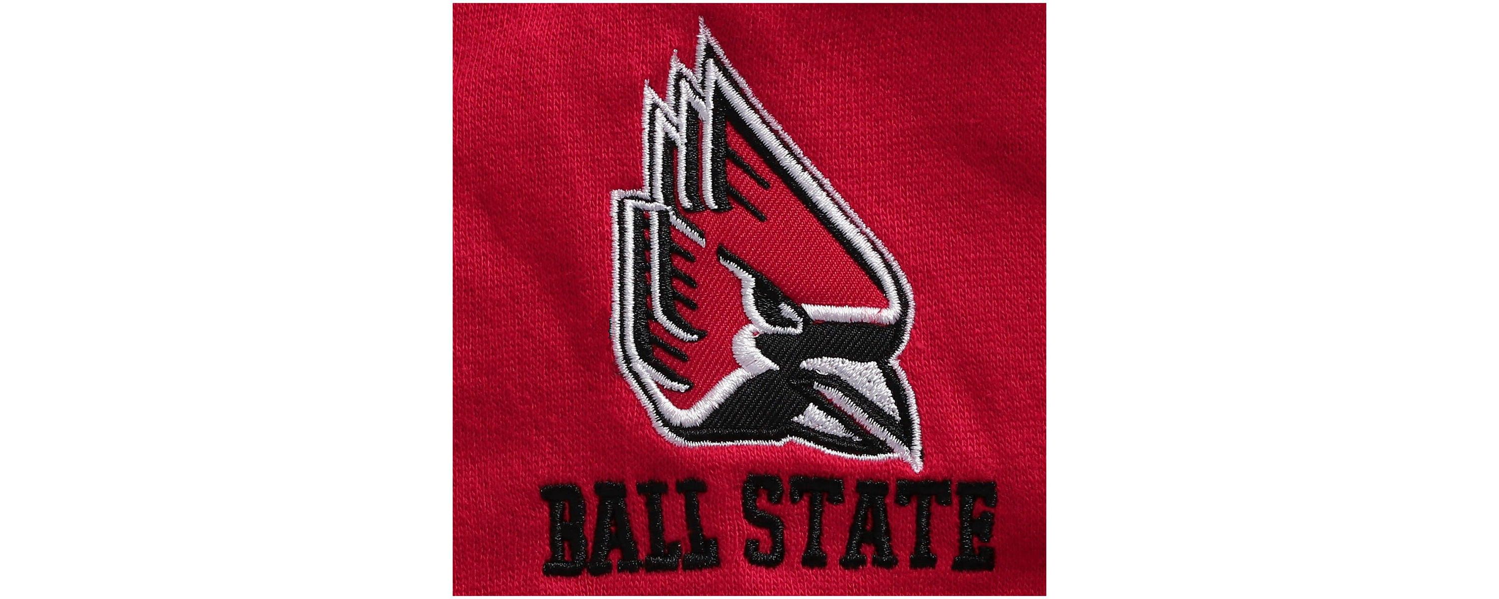 NCAA Ball State Cardinals Tortugas Logo Quarter-Zip Jacket