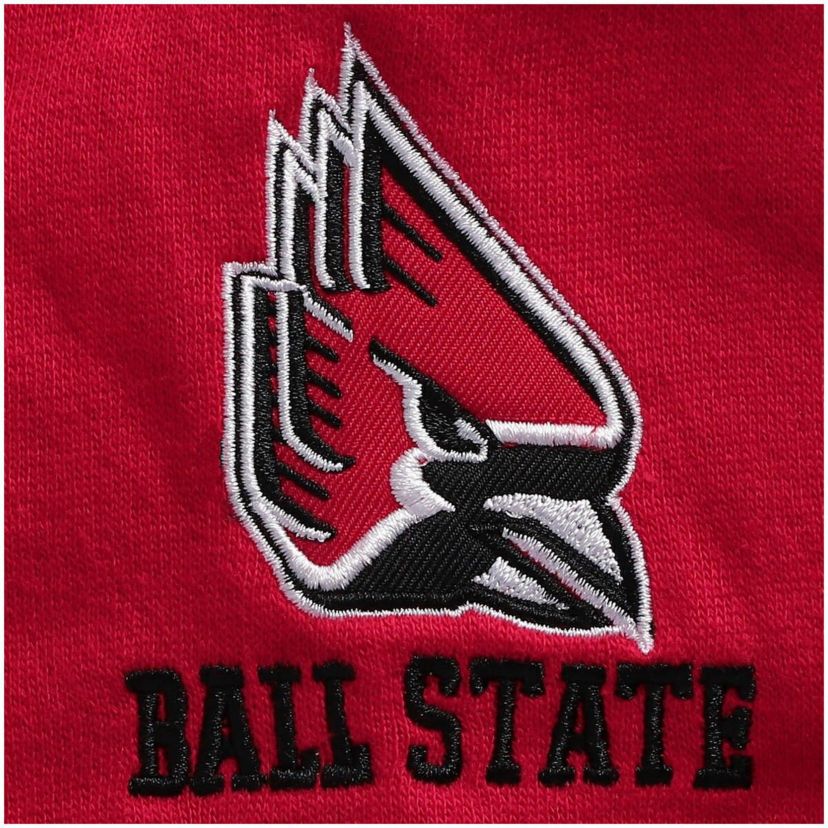 NCAA Ball State Cardinals Tortugas Logo Quarter-Zip Jacket