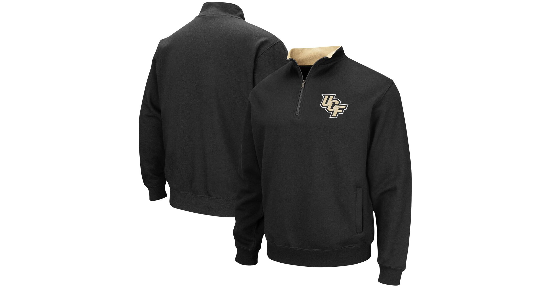 NCAA UCF Knights Tortugas Logo Quarter-Zip Pullover Jacket
