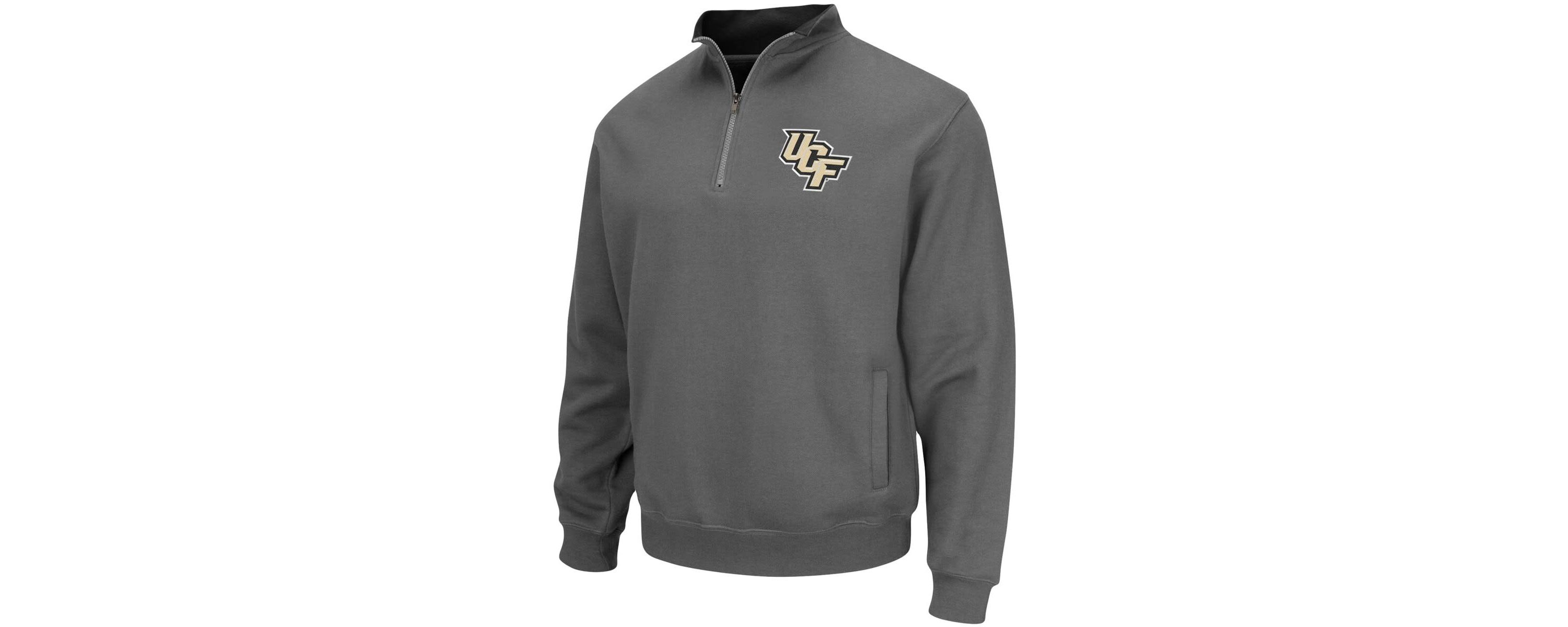 NCAA UCF Knights Tortugas Logo Quarter-Zip Pullover Jacket
