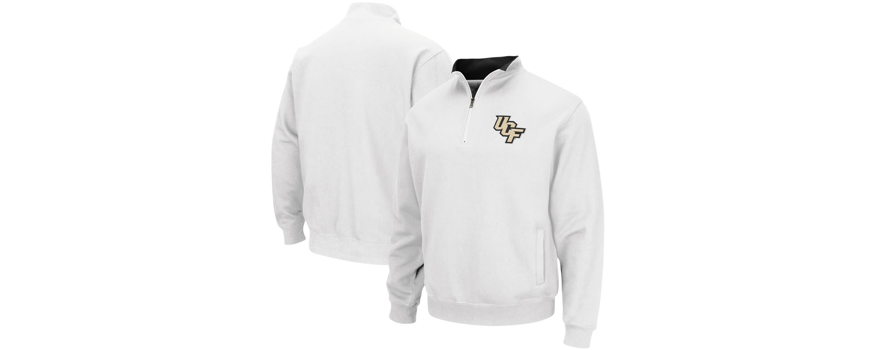 NCAA UCF Knights Tortugas Logo Quarter-Zip Pullover Jacket