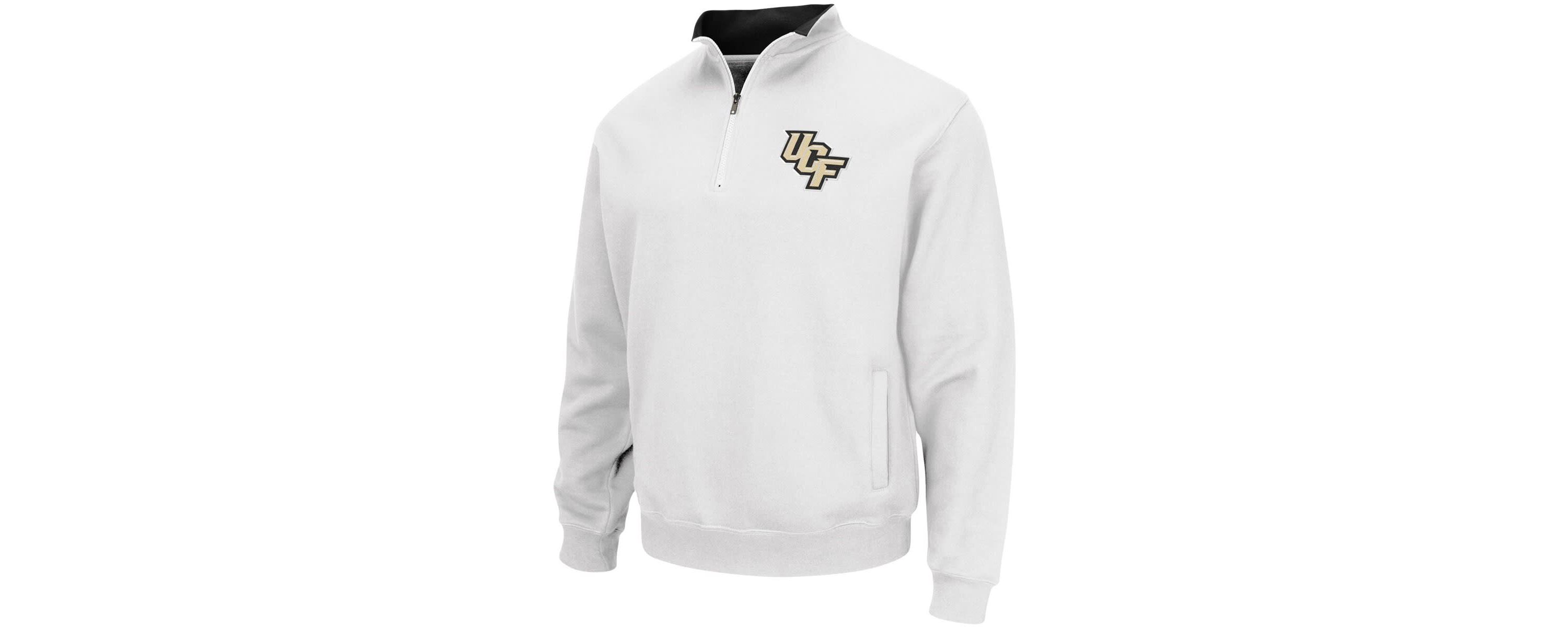 NCAA UCF Knights Tortugas Logo Quarter-Zip Pullover Jacket